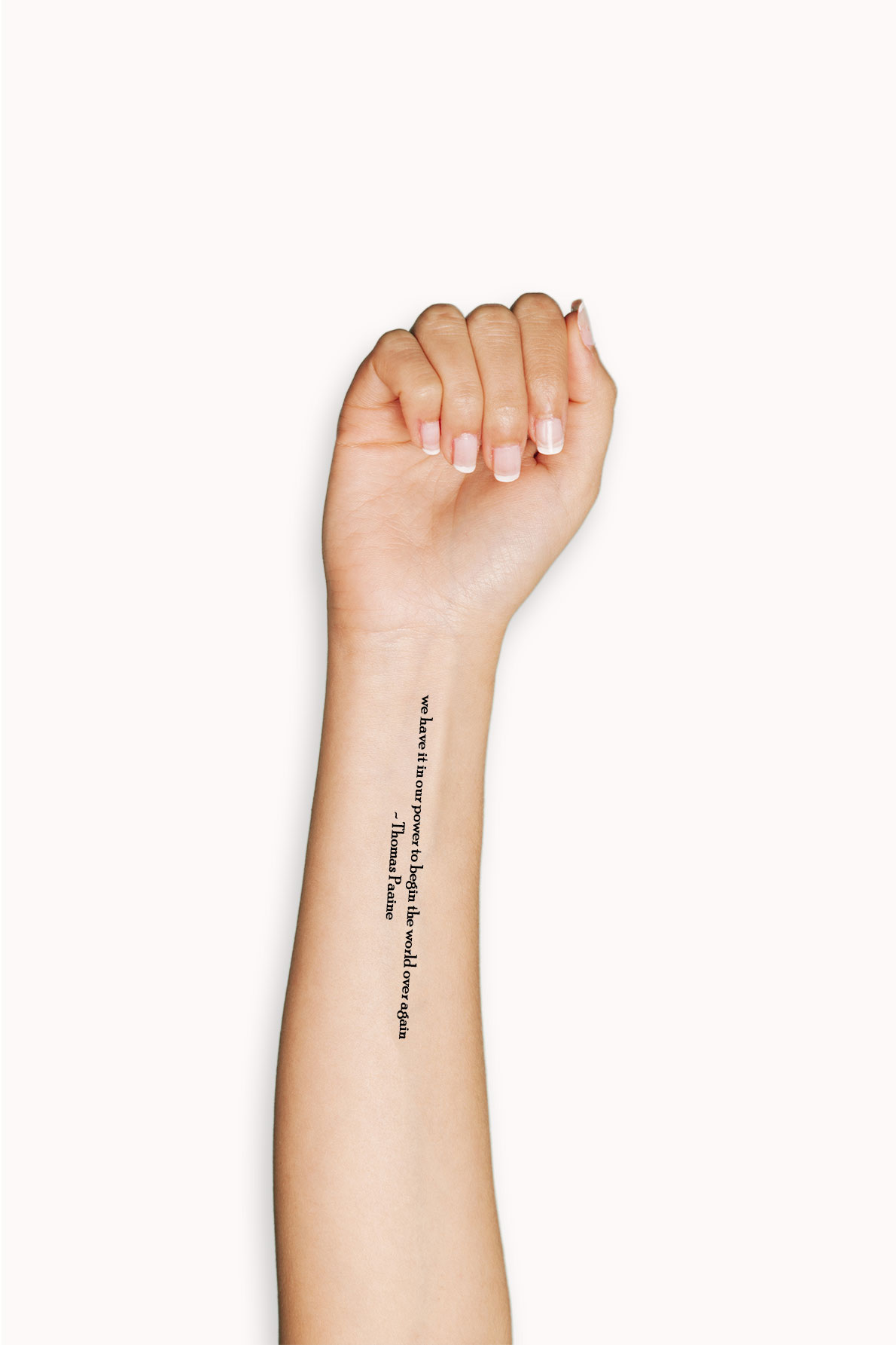 Secular Skeptic Humanist Temporary Tatttoos